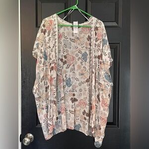 Floral Wrap/Coverup from Loft